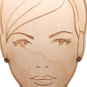 WMCO Copper Thunderbird Stud Earrings Vintage Native American Style MCM Unisex